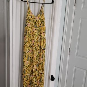 Womens floral maxi dress